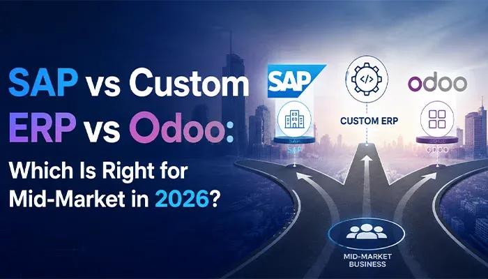 SAP vs Custom ERP vs Odoo: Which Is Right for Mid-Market in 2026?